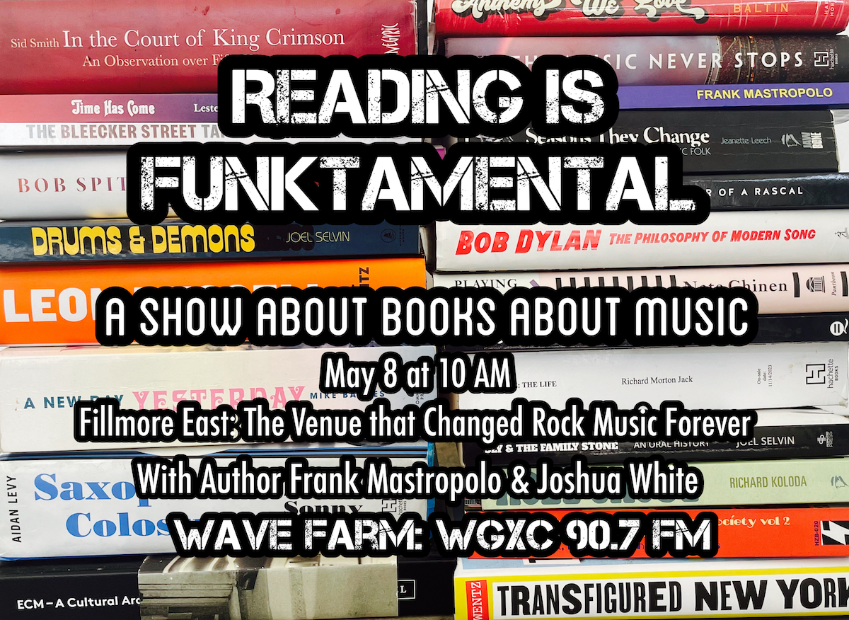 Reading is Funktamental: Frank Mastropolo, Joshua White